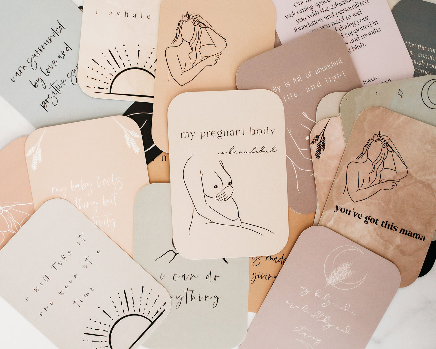 Pregnancy & Birth Affirmation Cards