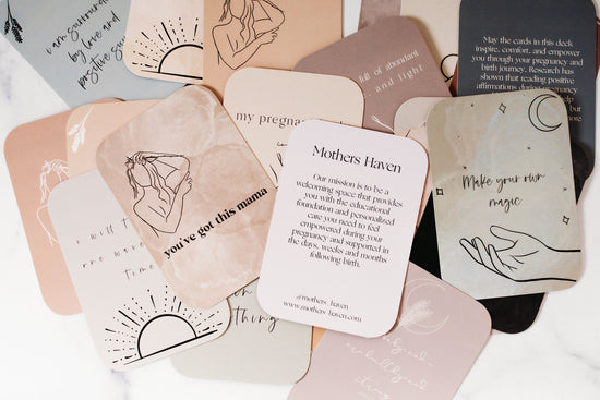 Pregnancy & Birth Affirmation Cards