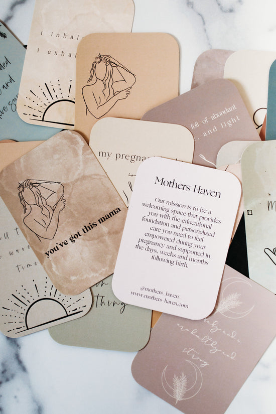 Pregnancy & Birth Affirmation Cards